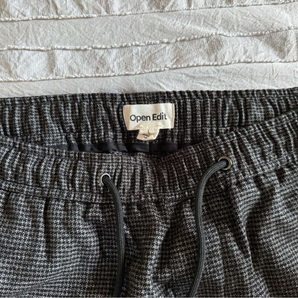 Open Edit Gray Checkered Pants - Picture 3 of 3